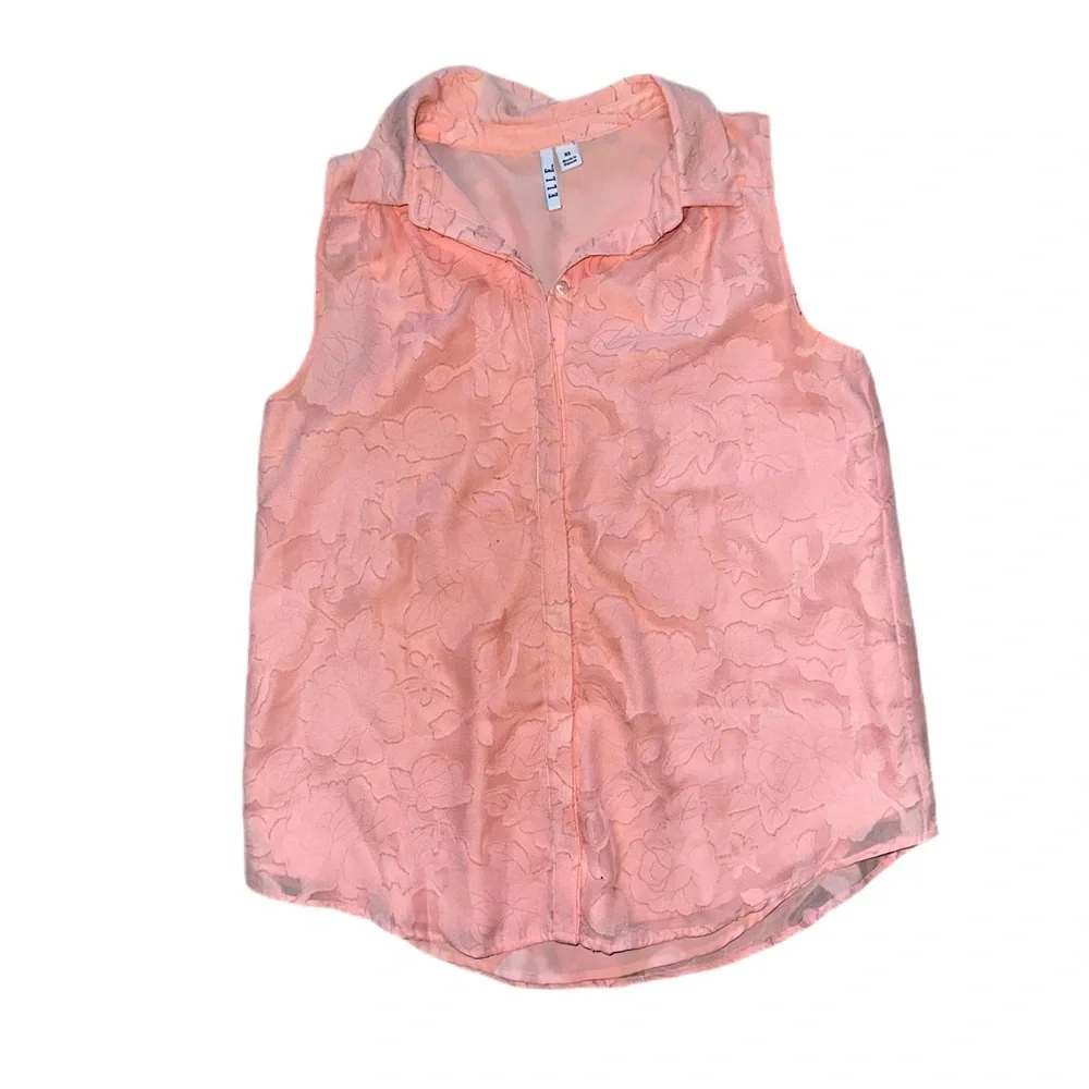 Pink Flower Tank - Picture 1 of 4